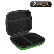 画像をギャラリービューアに読み込む, Geekria ケース Shield ヘッドホンケース 互換性 ハードケース 旅行用 ハードシェルケース ジャブラ Jabra, Polk, ゼンハイザー Sennheiser, スカルキャンディ Skullcandy, ソニー Sony に対応 収納ポーチ付属 (グリーン)
