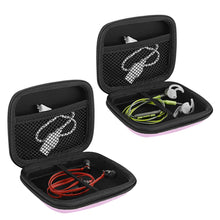 画像をギャラリービューアに読み込む, Geekria ケース NOVA ヘッドホンケース 互換性 ハードケース 旅行用 ハードシェルケース ソニー SONY, ジェイブイシー JVC, オーディオテクニカ Audio-Technica, パナソニック Panasonic に対応 収納ポーチ付属 (2パック/ピンク)
