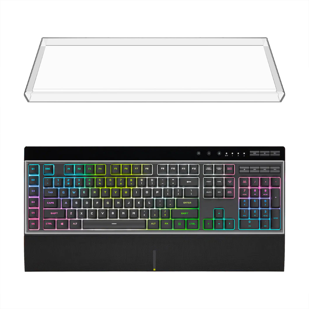 Geekria キーボード カバー ケース 互換品 ロジクール G Logicool G913/ G815 LIGHTSYNC RGB メカニカルゲーミングキーボード 透明アクリルカバー 保護カバー