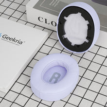 画像をギャラリービューアに読み込む, Geekria イヤーパッド QuickFit 互換性 パッドジェイビーエル JBL Tune 700BT, Tune 750BTNC, Tune 710BT, Tune 720BT, Tune 760NC, Tune 770NC Wireless ヘッドホンに対応 パッド イヤー / イヤーカップ プロテインレザー (紫)
