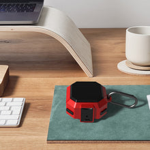 画像をギャラリービューアに読み込む, Geekria TPU カバー 互換性 カバー Samsung Galaxy Buds 2, Galaxy Buds Live, Galaxy Buds Pro 対応 True Wireless Earbuds 充電ケース充電ケースカバー 外装カバー キーホルダーフック付き、充電ポートアクセス可能 (Red)
