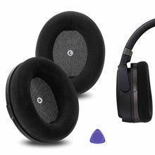 画像をギャラリービューアに読み込む, Geekria イヤーパッド Comfort 互換性 パッド HyperX Cloud Orbit S ヘッドホンに対応 パッド イヤー / イヤーカップ ベロア (黒)
