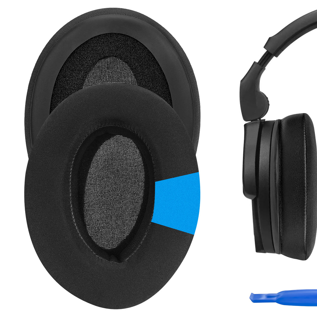 Geekria イヤーパッド Sport 互換性 パッド ゼンハイザー Sennheiser HD280, HD280 Pro, HD281, HMD280, HMD281 ヘッドホンに対応 パッド イヤー / イヤーカップ (冷却ジェル / ブラック)