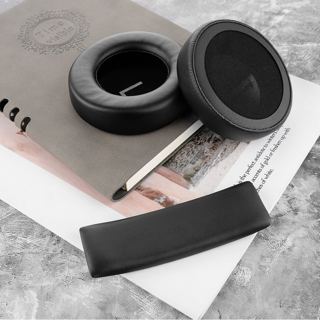 Geekria イヤーパッド + ヘッドバンド アーカーゲー AKG K845BT, K845