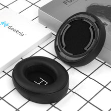 画像をギャラリービューアに読み込む, Geekria イヤーパッド QuickFit 互換性 パッド シュアー Shure AONIC 50 Gen 1, Gen 2 ヘッドホンに対応 パッド イヤー / イヤーカップ プロテインレザー (黒)
