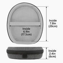 画像をギャラリービューアに読み込む, Geekria ケース Sheild ヘッドホンケース 互換性 ハードケース 旅行用 ハードシェルケース ボーズ Bose QuietComfort Ultra, QuietComfort, QC45, QuietComfort 35 Series II, SoundTrue around-ear II, QuietComfort 35, QC 25, QC 15, QuietComfort SE, NC700, AE 2W, AE 2I, AE 2, AE, に対応 収納ポーチ付き (ブラック)

