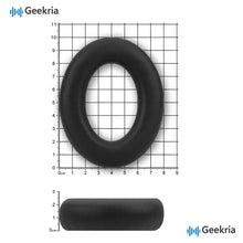 画像をギャラリービューアに読み込む, Geekria イヤーパッド 互換性 パッド Sennheiser Accentum/Accentum Plus Wireless ヘッドホンに対応 パッド イヤー / イヤーカップ プロテインレザー (黒)
