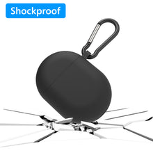 画像をギャラリービューアに読み込む, Geekria Silicone カバー グーグル Google Pixel buds A と互換性のある True Wireless Earbuds 充電ケース カバー 充電ポートにアクセスするためのキーチェーン フック付き (Black)
