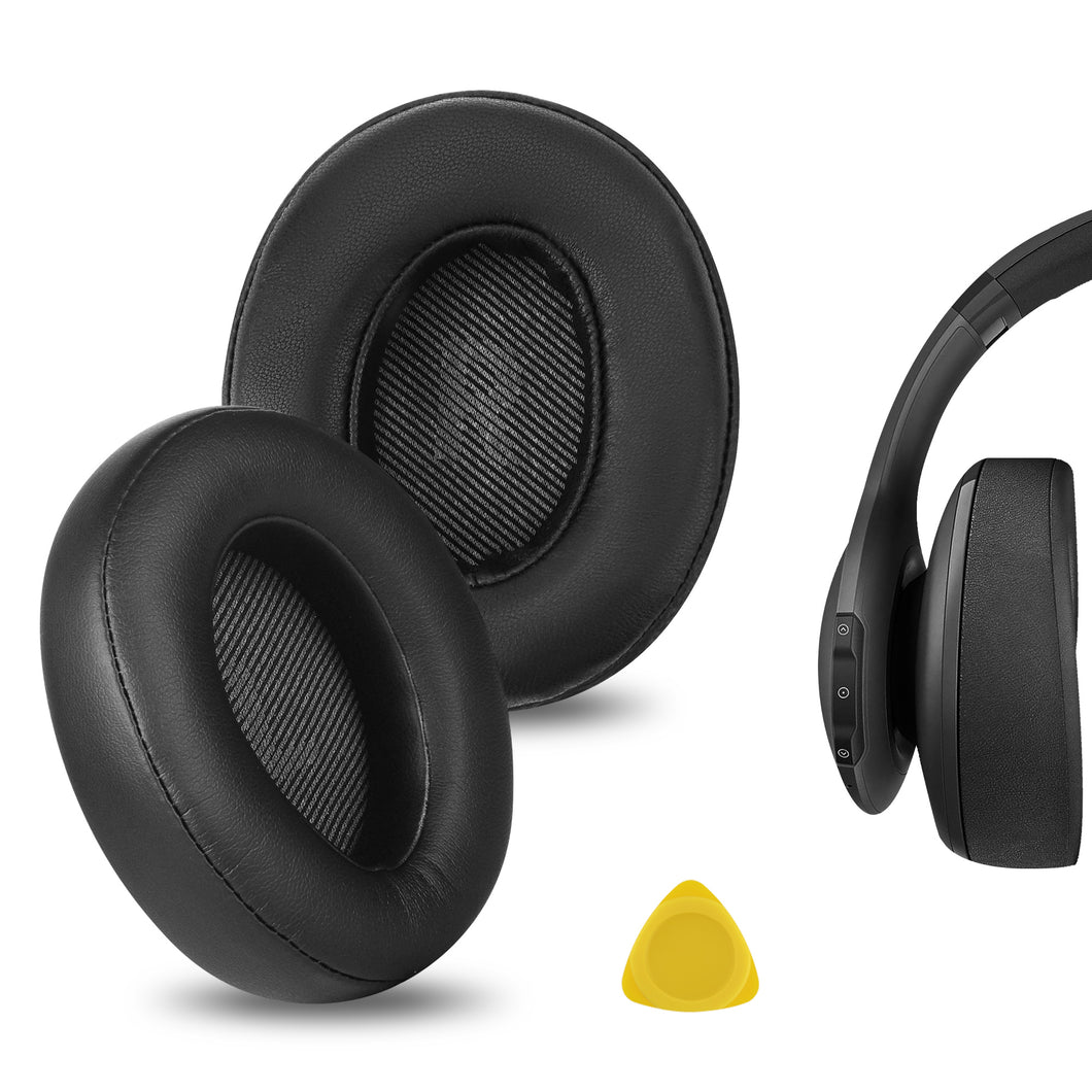 Geekria イヤーパッド Elite 互換性 パッド ジェイビーエル JBL Everest Elite 700, V700NXT ヘッドホンに対応 パッド イヤー / イヤーカップ ( シープスキン / ブラック)