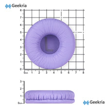 画像をギャラリービューアに読み込む, Geekria イヤーパッド QuickFit 互換性 パッド ジェイビーエル JBL JR300, JR300BT, T450BT, T500BT, Tune 500, Tune 500BT, Tune 510BT, Tune 520 ヘッドホンに対応 パッド イヤー / イヤーカップ (レザーレット / 紫)
