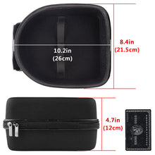 画像をギャラリービューアに読み込む, Geekria Shield ケース 交換用 アーカーゲー AKG, オーディオテクニカ Audio-Technica, ベイヤーダイナミック Beyerdynamic, デノン Denon, ジェイブイシー JVC, シュア SHURE, ゼンハイザー Sennheiser, ソニー Sony ヘッドホンに対応 交換 保護 用の ハードケース ハードシェルトラベルキャリングバッグ アクセサリー用のスペースがあり(ブラック)
