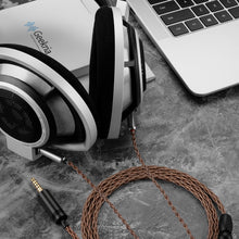 画像をギャラリービューアに読み込む, Geekria Apollo 6N 単結晶銅表面銀 アップグレード ケーブル Sennheiser ゼンハイザー HD800 HD800S HD820 等 ヘッドホン 対応 オーディオ ケーブル バランスケーブル 8芯 (4.4mmプラグ 130cm )
