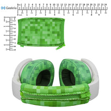 画像をギャラリービューアに読み込む, Geekria カバー 互換性 ヘッドバンドカバー スカルキャンディ Skullcandy Crusher Evo, Crusher ANC, Crusher ANC 2, Hesh 3, Hesh Evo, Hesh ANC, Venue 対応 ネオプレン製 ヘッドバンドクッション ヘッドバンドプロテクター 簡単に装着 工具不要 (マインクラフトグリーン)
