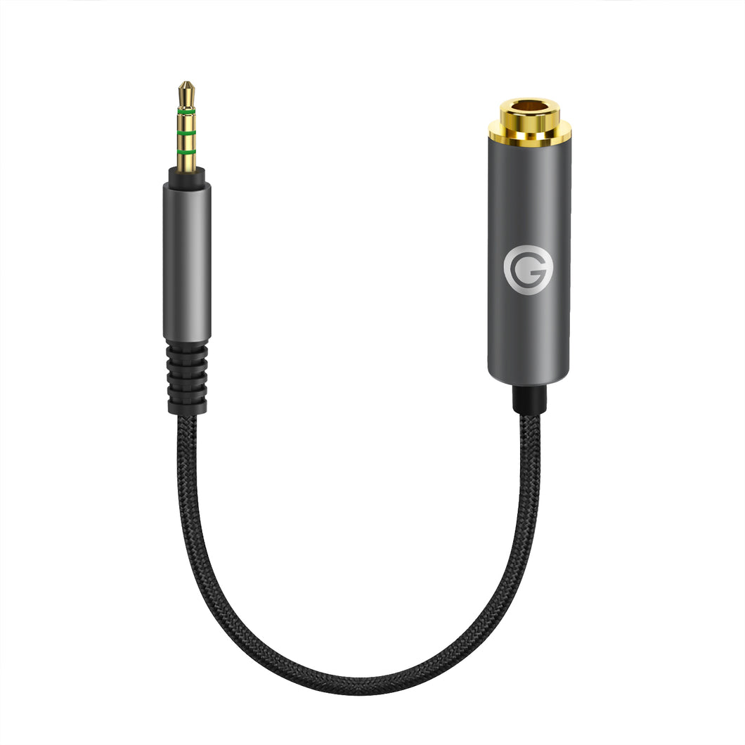 Geekria Apollo 変換ケーブル 2.5mm (オス) 4極 → 4.4mm (オス)5極 変換プラグ バランスプラグ ディオアダプタ