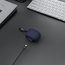 画像をギャラリービューアに読み込む, Geekria シリコン カバー 互換性 カバー アンカー Anker Soundcore C30i 対応 True Wireless Earbuds 充電ケースカバー 外装カバー キーホルダーフック付き、充電ポートアクセス可能 (青)
