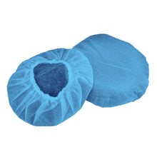 画像をギャラリービューアに読み込む, Geekria カバー 1000個入(500ペア) ヘッドホンカバー 不織布 使い捨て イヤーパッドカバー ストレッチニット オーバーイヤー ヘッドホン用 劣化防止、防塵 (中 / ブルー)
