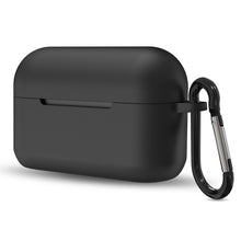 画像をギャラリービューアに読み込む, Geekria シリコン カバー 互換性 カバー ワンモア 1MORE EVO 対応 True Wireless Earbuds 充電ケース充電ケースカバー 外装カバー キーホルダーフック付き、充電ポートアクセス可能 (黒)
