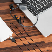 画像をギャラリービューアに読み込む, Geekria Snap 充電ケーブル 互換性のある USB 充電ケーブル Magfit ショックス Shokz OpenRun, OpenRun Pro, OpenRun Mini, USB 交換用磁気骨伝導ヘッドフォン電源充電ケーブル (3.2ft/100cm 2パック)
