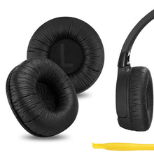 画像をギャラリービューアに読み込む, Geekria イヤーパッド QuickFit 互換性 パッド ジェイビーエル JBL JR300, JR300BT, T450BT, T500BT, Tune 500, Tune 500BT, Tune 510BT, Tune 520 ヘッドホンに対応 パッド イヤー / イヤーカップ (レザーレット / ブラック)
