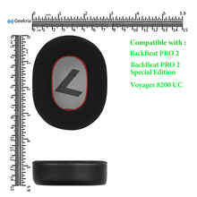 画像をギャラリービューアに読み込む, Geekria イヤーパッド Sport 互換性 パッド プラントロニクス Plantronics BackBeat PRO 2, BackBeat PRO 2 Special Edition, Voyager 8200 UC ヘッドホンに対応 パッド イヤー イヤーカップ 冷却ジェル (黒/赤)
