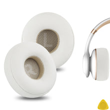 画像をギャラリービューアに読み込む, Geekria イヤーパッド互換性 パッド ジェイビーエル JBL Everest Elite 300, V300NXT ヘッドホンに対応 パッド イヤー / イヤーカップ (プロテインレザー / 白い)
