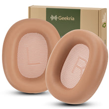 画像をギャラリービューアに読み込む, Geekria イヤーパッド Elite互換性 パッド グアンドオルフセン Bang &amp; Olufsen Beoplay H100 ヘッドホンに対応 パッド イヤー / イヤーカップ ラムスキン (サンセットアプリコット)
