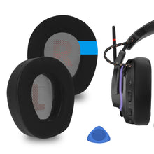 画像をギャラリービューアに読み込む, Geekria イヤーパッド Sport 互換性 パッド ジェイビーエル JBL Quantum 800 Wireless ヘッドホンに対応 パッド イヤー / イヤーカップ冷却ジェル (ブラック)
