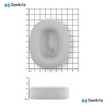 画像をギャラリービューアに読み込む, Geekria イヤーパッド Comfort 互換性 パッド ジェイビーエル JBL Live 650 BTNC, Lifestyle E65BTNC, Duet NC, Live 660 BTNC ヘッドホンに対応 パッド イヤー / イヤーカップ (メッシュファブリック / グレー)
