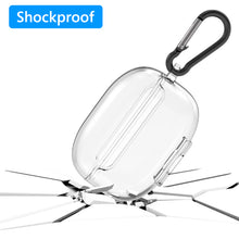 画像をギャラリービューアに読み込む, Geekria TPU カバー 互換性 カバー HONOR Earbuds 3 Pro 対応 True Wireless Earbuds 充電ケース充電ケースカバー 外装カバー キーホルダーフック付き、充電ポートアクセス可能 (Clear)
