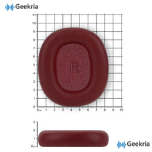 画像をギャラリービューアに読み込む, Geekria イヤーパッド シープスキン Bang &amp; Olufsen Beoplay H95 ワイヤレスヘッドホン 対応 交換用 イヤークッション リペアパーツ（レッド）
