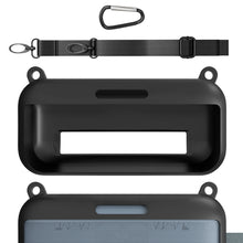 画像をギャラリービューアに読み込む, Geekria シリコンスピーカーケースカバーボーズ Bose SoundLink Flexケース対応 保護防水 耐衝撃ソフトスキン 交換用スピーカー 旅行用キャリーケース ショルダーストラップ付き
