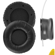 画像をギャラリービューアに読み込む, Geekria イヤーパッド QuickFit 互換性 パッド SOL REPUBLIC Tracks HD V8 V10 ヘッドホンに対応 パッド イヤー / イヤーカップ (プロテインレザー / ブラック)
