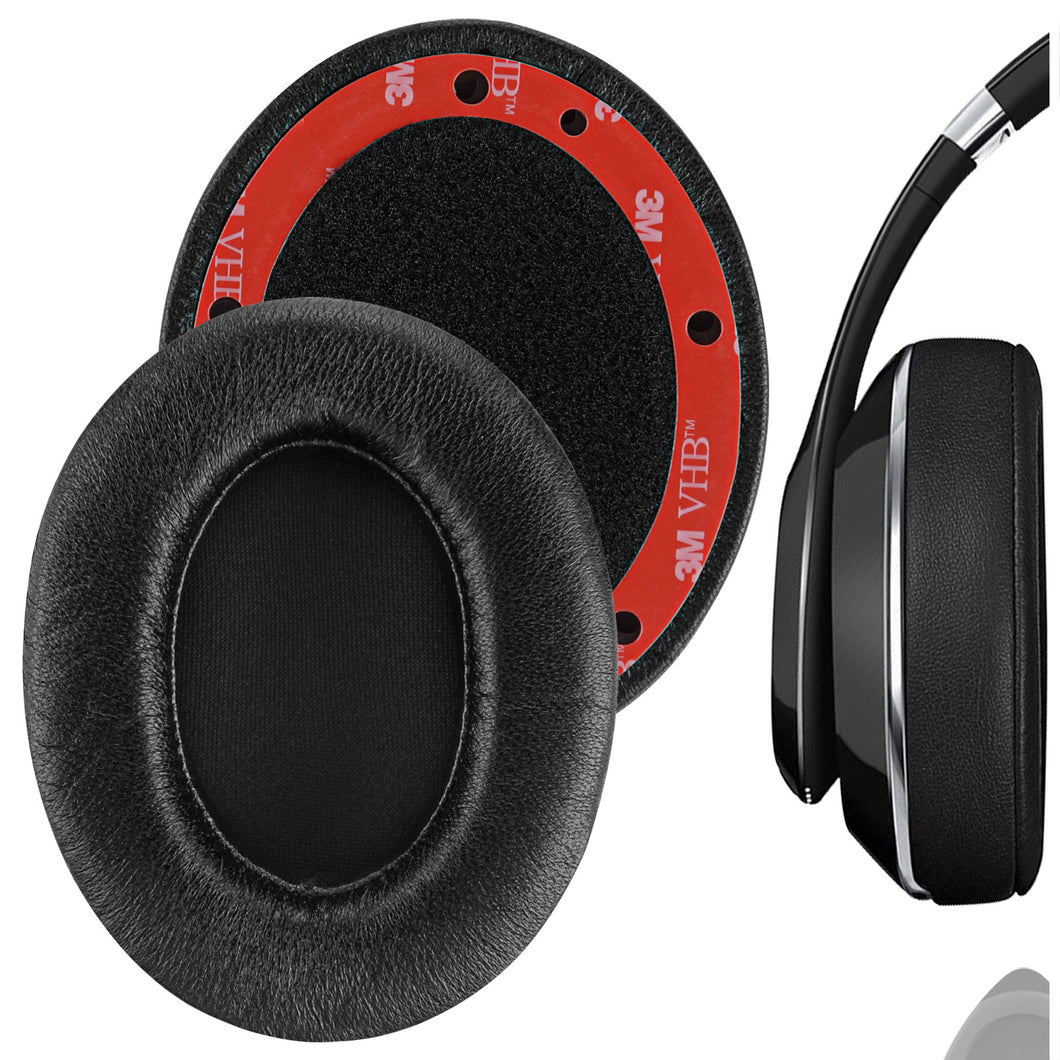 Geekria イヤーパッド Elite 互換性 パッド ビーツバイドクタードレ Beats Studio 2 (B0501) ヘッドホンに対応 パッド イヤー / イヤーカップ ( シープスキン / ブラック)