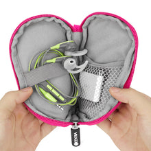 画像をギャラリービューアに読み込む, Geekria Sports ポッチ イヤホン ポーチケースイヤホン保護 袋 小銭入れ 小物整理 USBメモリー/SD/TFカード/鍵収納 スマートフォンのアクセサリ携帯やすい(14 X 8.5 cm)
