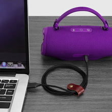 画像をギャラリービューアに読み込む, Geekria USB オーディオ ケーブル、ジェイビーエル JBL CHARGE 6 スピーカー対応、オーディオ伝送と充電、USB-C 交換用コード、コンピューター、ラップトップ、PC 用、丈夫なナイロン編み、頑丈 (4 フィート/120 cm)
