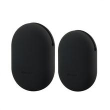 画像をギャラリービューアに読み込む, Geekria 収納ポーチ イヤホンポーチ Beats PowerBeats, EarPods, Jabra Sport Pace, BlueBuds X 等用 シリコーン製 小物整理 携帯用 持ち運びに便利 片手で使える (2個セットM+S)
