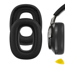 画像をギャラリービューアに読み込む, Geekria イヤーパッド QuickFit 互換性 パッド Bowers&amp;Wilkins Px8, Px7 S2 ヘッドホンに対応 パッド イヤー / イヤーカップ プロテインレザー (黒)
