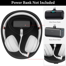 画像をギャラリービューアに読み込む, Geekria Elite 充電ヘッドホンケース ビーツバイドクタードレ Beats Solo 4、Studio Pro、ソニー Sony WH-H800などに対応、交換用ハードシェルトラベルキャリーバッグ（ブラック）、パワーバンクなし
