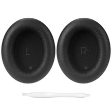 画像をギャラリービューアに読み込む, Geekria イヤーパッド QuickFit 互換性 パッドジェイビーエル JBL TOUR ONE, TOUR ONE M2 ヘッドホンに対応 パッド イヤー / イヤーカップ プロテインレザー (ブラック)
