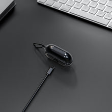 画像をギャラリービューアに読み込む, Geekria TPU カバー 互換性 カバー Sony ambien AM-TW01 対応 True Wireless Earbuds 充電ケース充電ケースカバー 外装カバー キーホルダーフック付き、充電ポートアクセス可能 (Clear)
