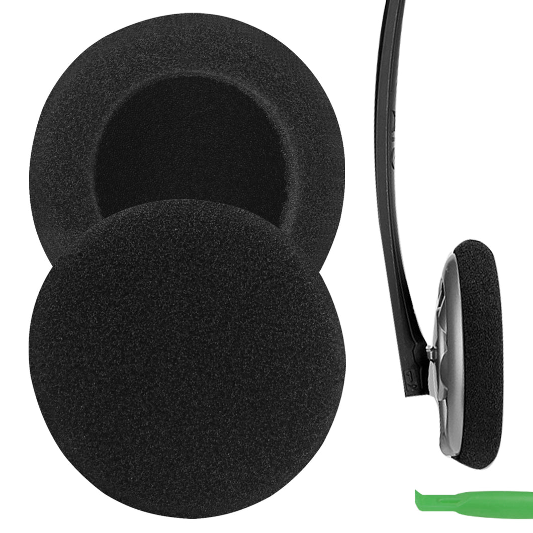 Geekria イヤーパッド Comfort 互換性 パッド ゼンハイザー Sennheiser PX100, PX100-II, PMX100, PX80, MS80, MS100, HD50, HD50-TV PC131 ヘッドホンに対応 パッド イヤークッション / イヤーカップ (フォーム / 黒い)