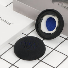 画像をギャラリービューアに読み込む, Geekria イヤーパッド Comfort 互換性 パッド アンカー Anker Powerconf H700, H500 ヘッドホンに対応 パッド イヤー / イヤーカップ メッシュファブリック (ファブリックブラック)
