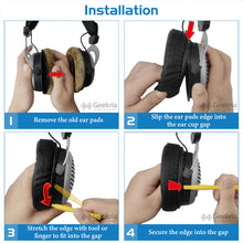 画像をギャラリービューアに読み込む, Geekria イヤーパッド Sport 互換性 パッド ベイヤーダイナミック Beyerdynamic DT990 DT880 DT860 DT797 DT790 DT770 DT440 RSX700 MMX300 HS800 HS400 HS200 T90 T70 T5P ヘッドホンに対応 パッド イヤー / イヤーカップ (冷却ジェル / グレー)
