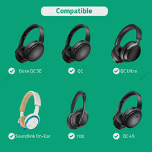 画像をギャラリービューアに読み込む, Geekria ケーブル 互換性 オーディオコード ボーズ Bose QuietComfort SE, QC45, QC35 II, QC35, QC25, 700 ヘッドホンケーブル、 2.5mm に適合するインラインマイクと音量コントロール 1.2 m
