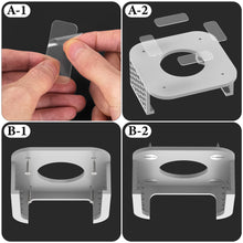 画像をギャラリービューアに読み込む, Geekria マウント Apple Mac mini M4 2024 / Mac Mini M4 Pro 対応 壁掛け デスク下 マウント デスクトップ スタンド 壁マウント VESA モニター マウント プラスチックブラケットアクセサリー (シルバー)
