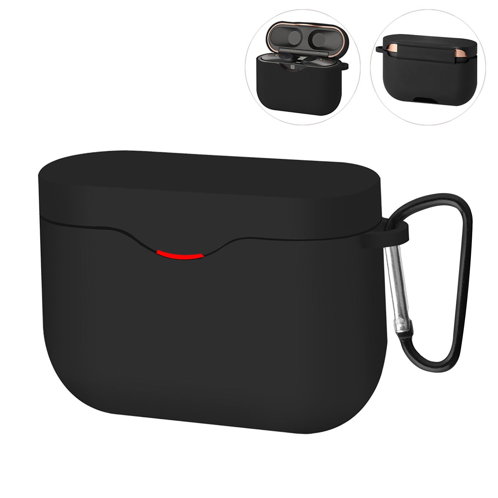 Geekria シリコン カバー 互換性 カバー ソニー SONY WF-1000XM3 対応