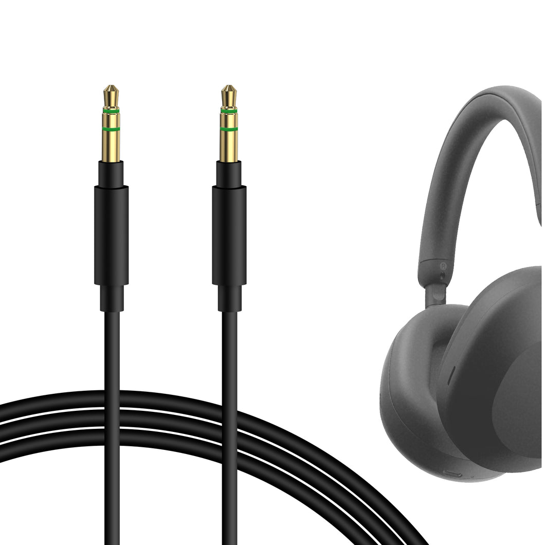 Geekria ケーブル 互換性 オーディオコード ソニー Sony WH-1000XM6 ULT Wear WH-1000XM5 WH-1000XM4 WH-XB910N WH-CH720N ヘッドホンケーブル、3.5mm に適合する 1.2m