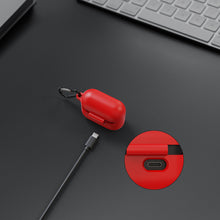 画像をギャラリービューアに読み込む, Geekria シリコン カバー 互換性 カバー Sony LinkBuds S 対応 True Wireless Earbuds 充電ケース充電ケースカバー 外装カバー キーホルダーフック付き、充電ポートアクセス可能 (Red)
