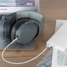 画像をギャラリービューアに読み込む, Geekria 充電ケーブル 互換性 Type-C 充電コード USB-A to USB-C スカルキャンディ Skullcandy Dime 3, Push XT, Indy Evo, Hesh Evo, Riff 2 に対応 (白/30cm 2パック)
