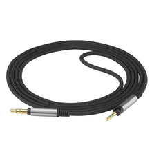 画像をギャラリービューアに読み込む, Geekria アポロアップグレードケーブル Sennheiser HD598, HD598SE, HD598CS, HD558, HD518 等対応 高耐久 ナイロンコード (3.5mm Male to 2.5mm Male ブラック 5ft)

